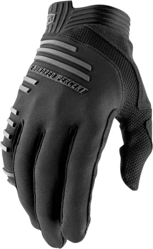 100% R-Core Gloves - Black - 2XL 10027-00004