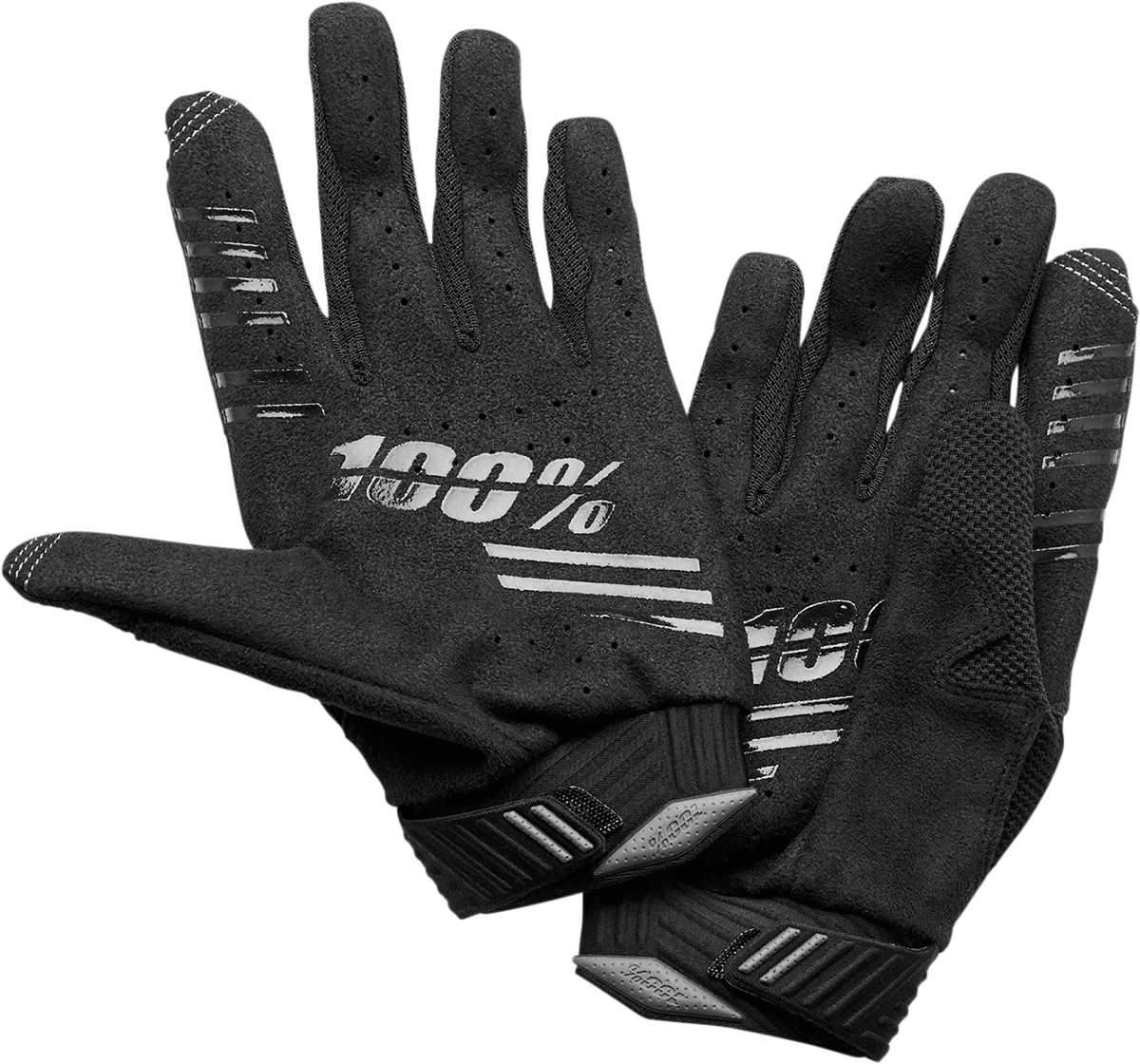 100% R-Core Gloves - Black - Medium 10027-00001