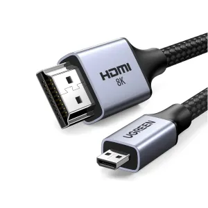 15516 8K Micro-HDMI to HDMI Cable | 1M