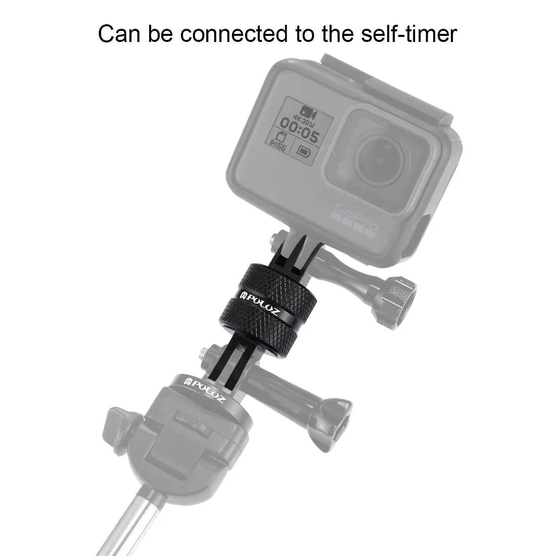 360 Degree Rotation Swivel Arm Tripod Mount for Action Cameras