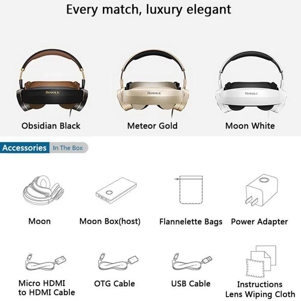 3D IMAX HD VR Virtual Reality Glasses Giant Screen Private Cinema Stereo Headset Adjustable Inter-pupillary Helmet