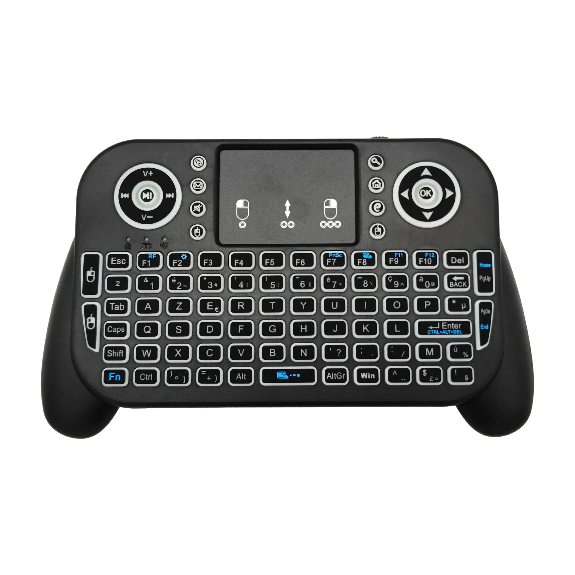 7 Colour Backlit Mini Wireless Keyboard For Android Tv Box