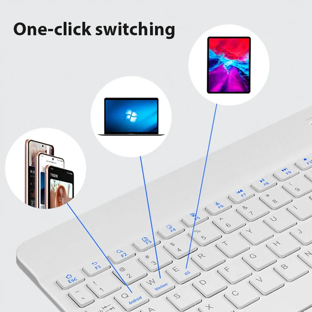 Bluetooth Keyboard & Mouse Set