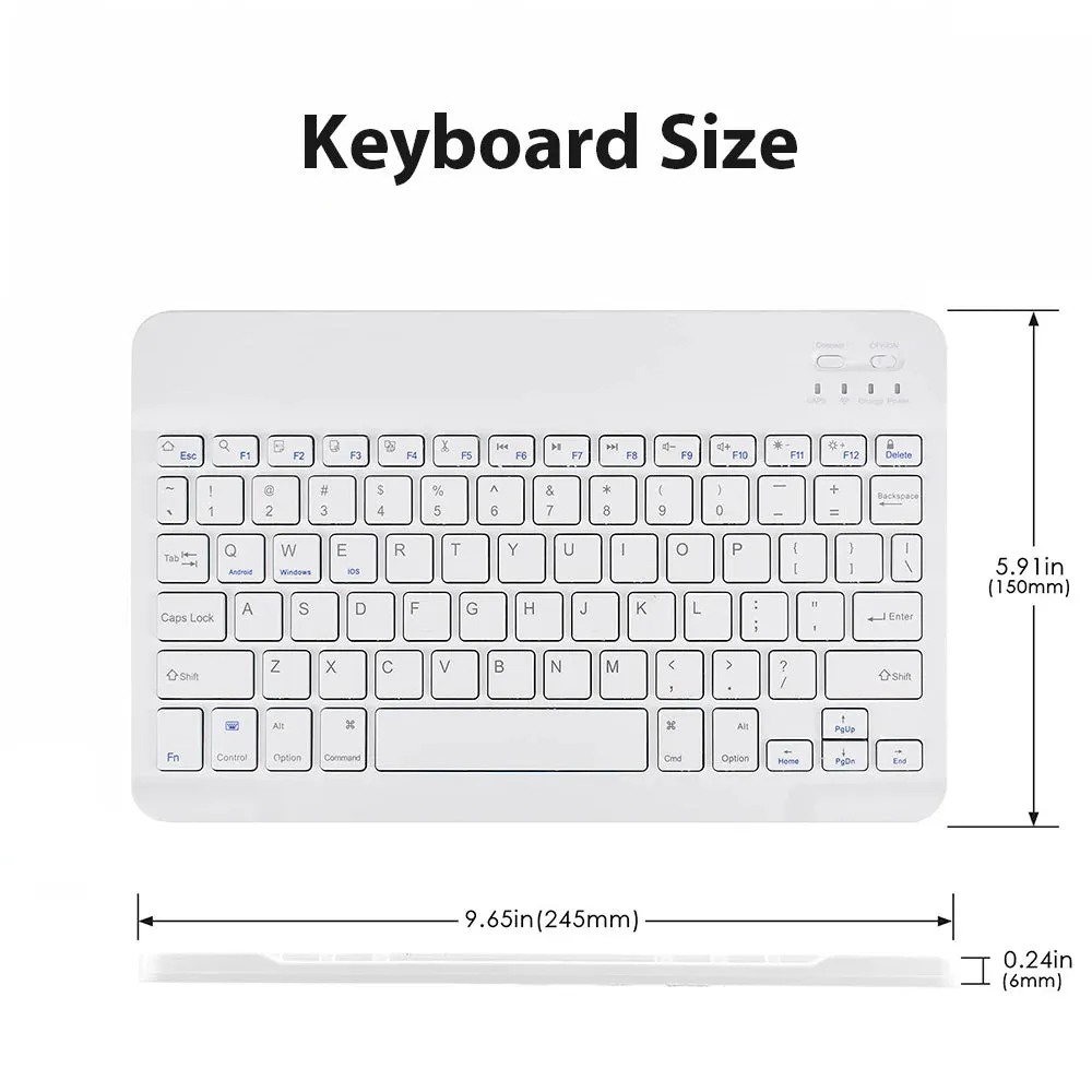 Bluetooth Keyboard & Mouse Set