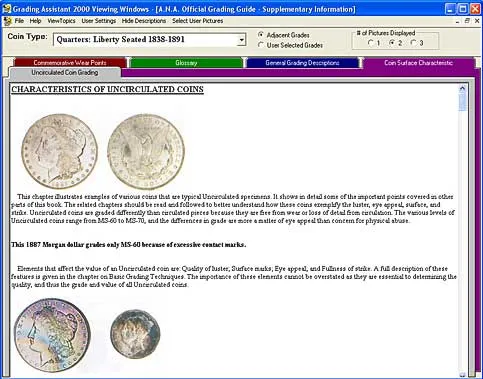 Carlisle Coin Grading Assistant CD - #980