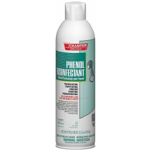 Champion Sprayon® Phenol Disinfectant (15.5 oz Aerosol Cans) - Case of 12