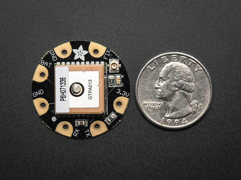 Flora Wearable Ultimate GPS Module