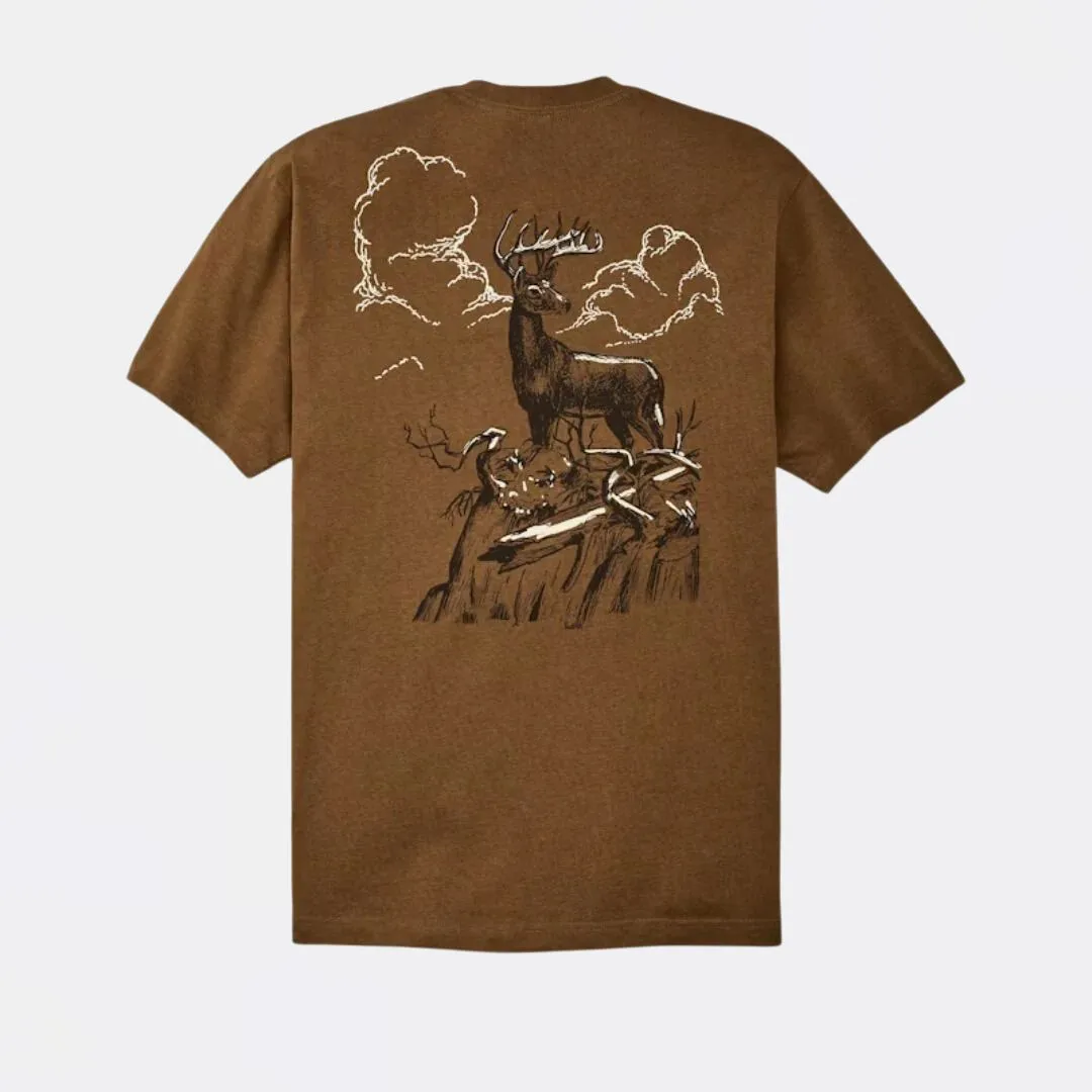 Frontier Graphic T-Shirt (Gold Ochre   Deer)