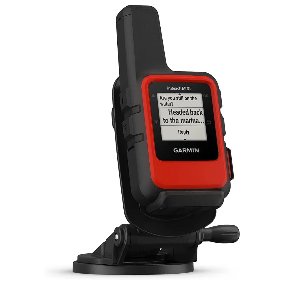Garmin inReach Mini 2 Marine Bundle Portable Boating Handheld Compact Satellite Communicator - 010-02602-30