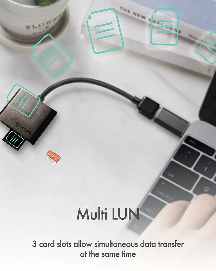 Icy Box Card Reader Ib-Cr301-U3 - Usb 3.0