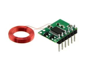 Mini 125Khz RFID Module - Pre-Soldered Antenna (35mm Reading Distance)