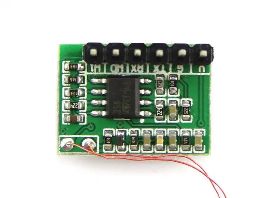 Mini 125Khz RFID Module - Pre-Soldered Antenna (35mm Reading Distance)