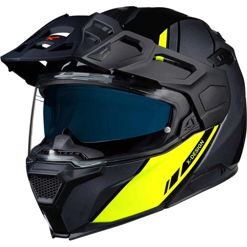 Nexx X Vilijord Hi-Viz Yellow / Grey