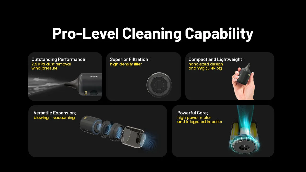 NITECORE BB nano Portable Versatile Electronic Blower Is Now Released