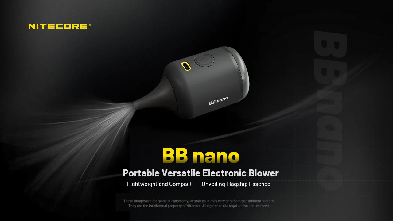 NITECORE BB nano Portable Versatile Electronic Blower Is Now Released