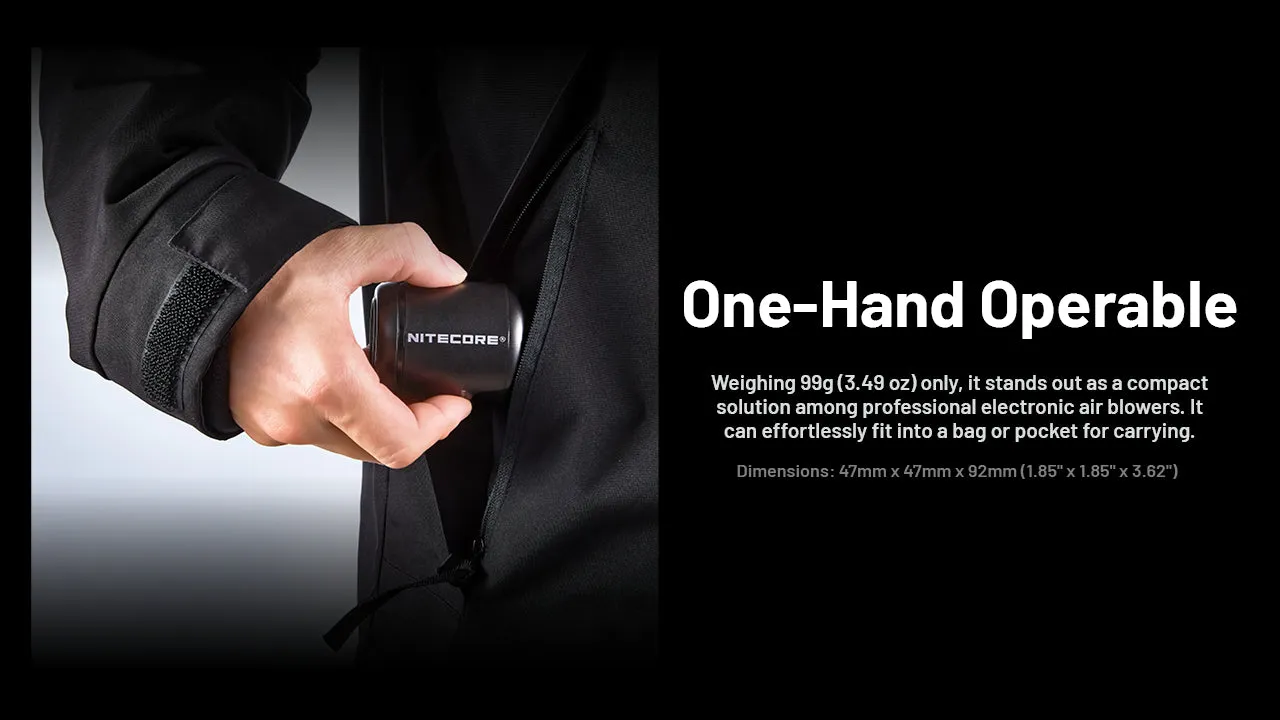 NITECORE BB nano Portable Versatile Electronic Blower Is Now Released