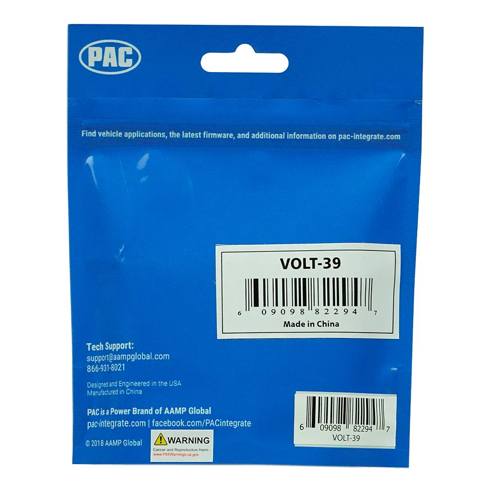 PAC Multi Voltage Converter Output Regulator Selectable Turn On Adaptor VOLT-39