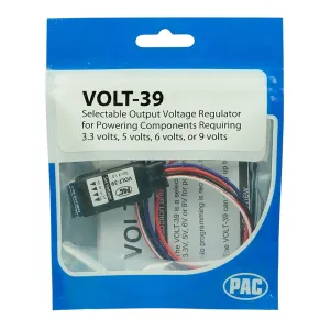 PAC Multi Voltage Converter Output Regulator Selectable Turn On Adaptor VOLT-39