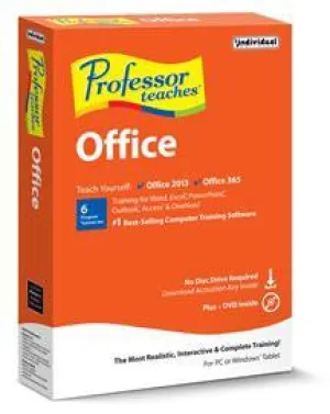 PROFESSOR TEACHES OFFICE 2013 & 365 (WIN XP,WIN 7,WIN 8,WIN 8.1)