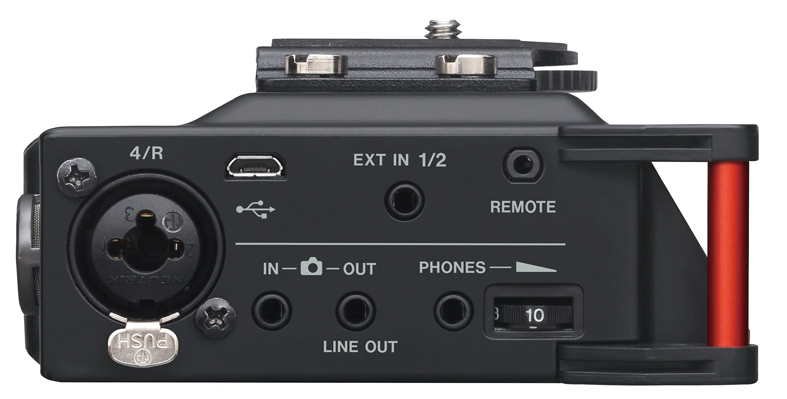 Tascam DR-70D 4-Track Portable Audio Recorder for DSLR Camera