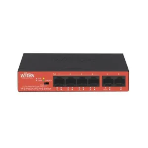 Wi-TEK Economic 4 Ports POE Switch, WI-PS205H V2