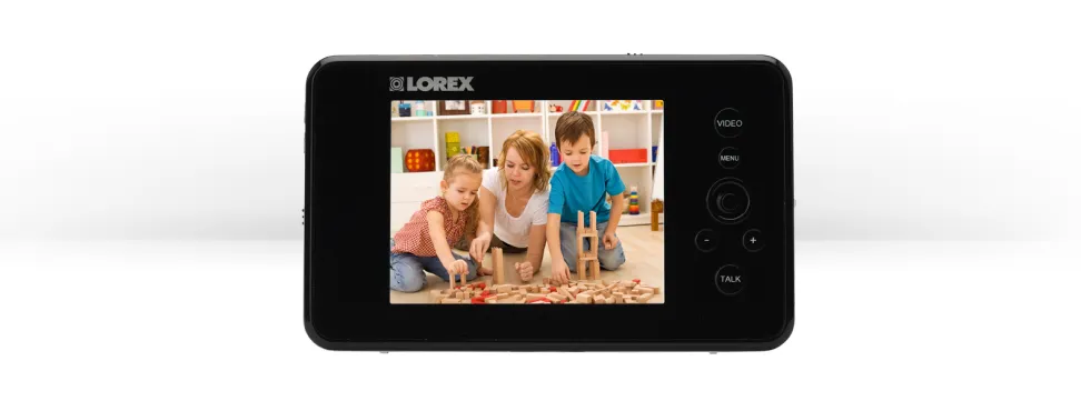 Wireless baby monitor with PTZ camera and 3.5inch monitor
